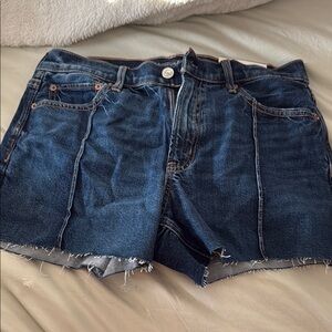American Eagle Dark Blue Jean Shorts